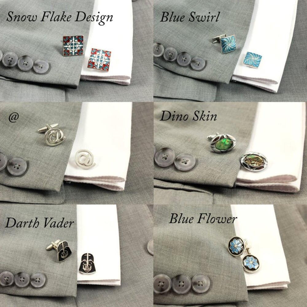 5/$20 Men's cuff links-
